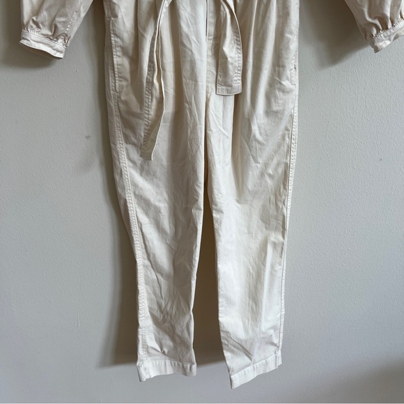 J.Crew • Puff Sleeve Chino Jumpsuit - Picture 4 of 6